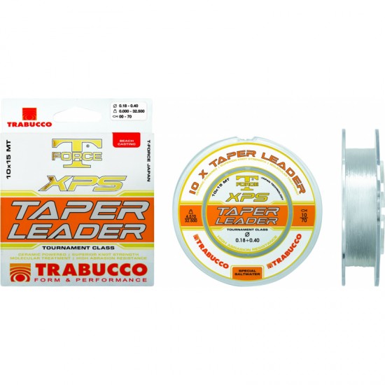 Fir Conic Trabucco - XPS Taper Leader 0.18mm - 0.40mm